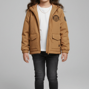 جاكيت أطفال هافان ووتر بروف ببرنيطة، ملابس شتوية كاجوال للبنات والأولاد في مصر.