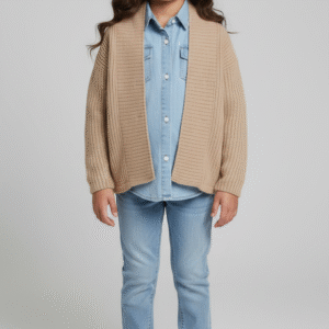 جاكيت أطفال هافان ووتر بروف ببرنيطة وبادجات، ملابس شتوية كاجوال للأولاد والبنات في مصر.